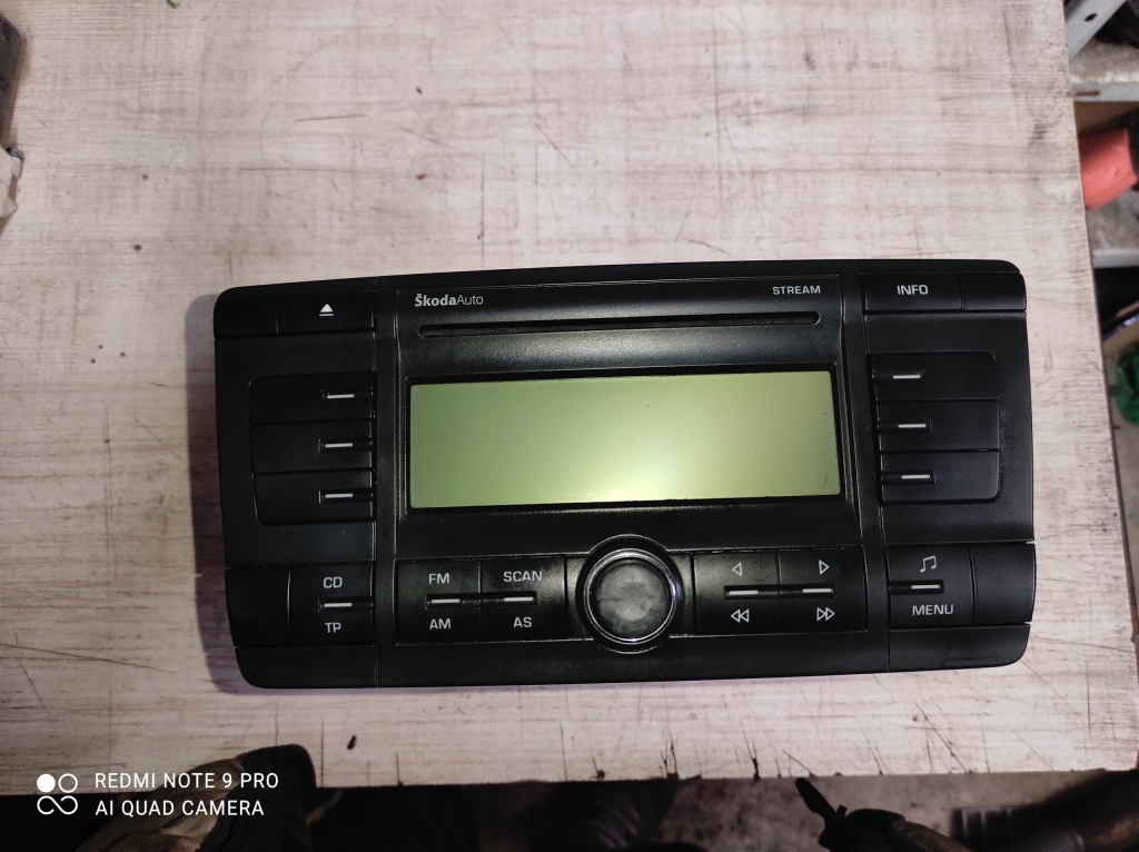 фото №1, Радио cd skoda octavia ii1z0035161b bez код