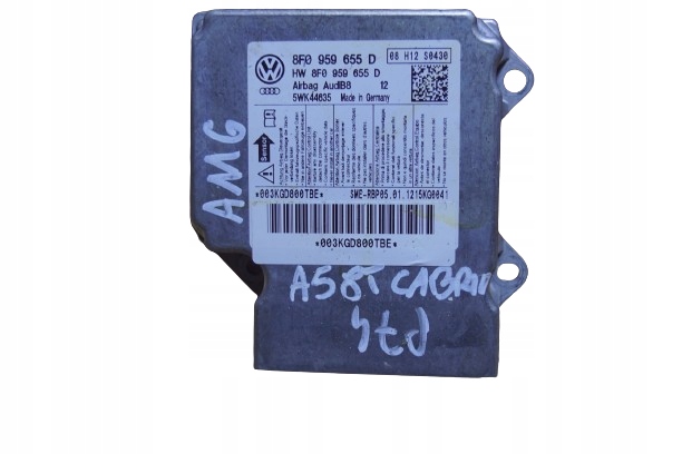 фото №1, Датчик модуль подушка безопасности audi a5 8t cabrio 8f0959655d