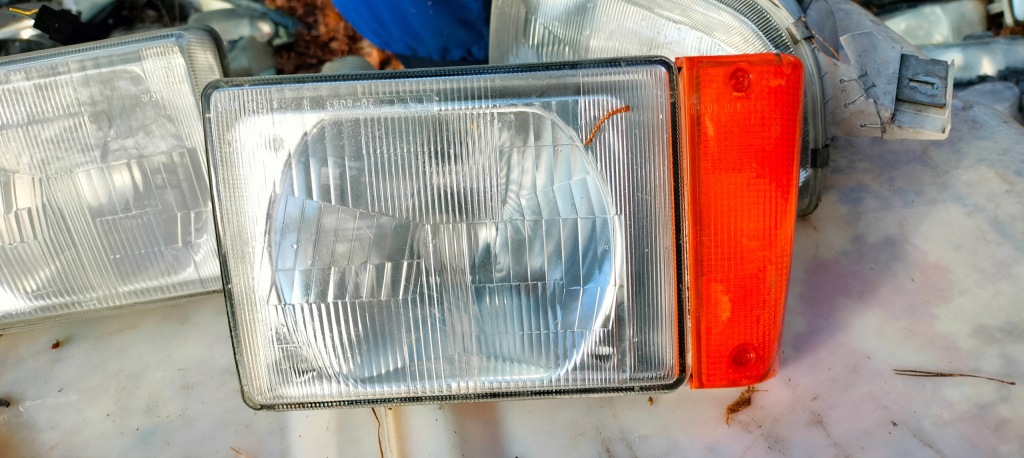 фото №1, Fiat panda i лампа фара левый правый перед+ поворотник