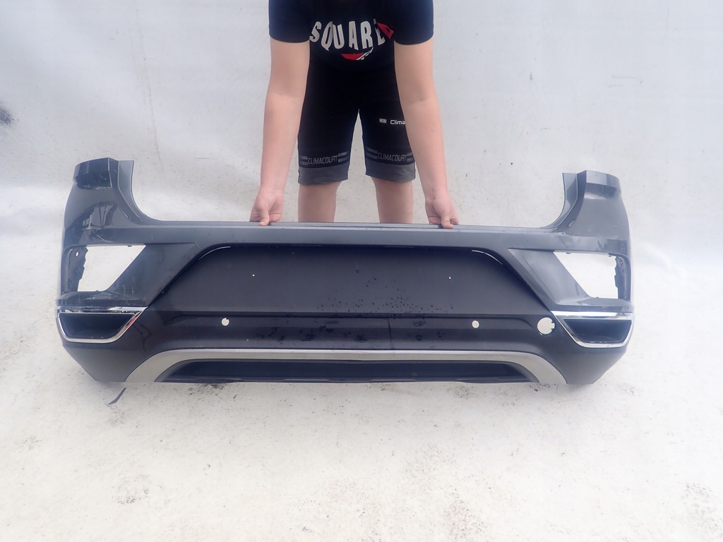 фото №1, Vw t-roc 17- бампер задняя задний pdc