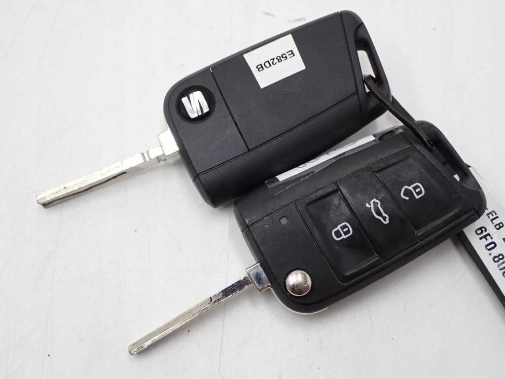 фото №8, Замок зажигания 2x ключ europa комплект 5q1905865a 1k0905851 seat ibiza v 6f 23r