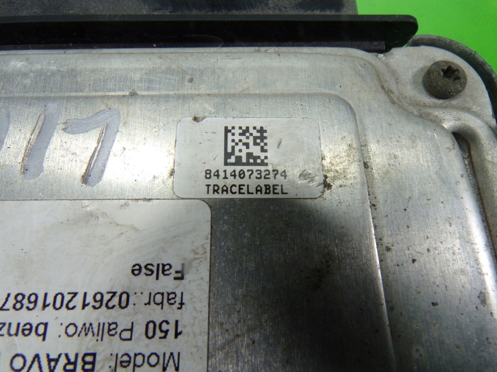 Fiat linea 1.4 t-jet 120 km 198a4000 бортовой компьютер блок управления двигателя 51805023b Цена