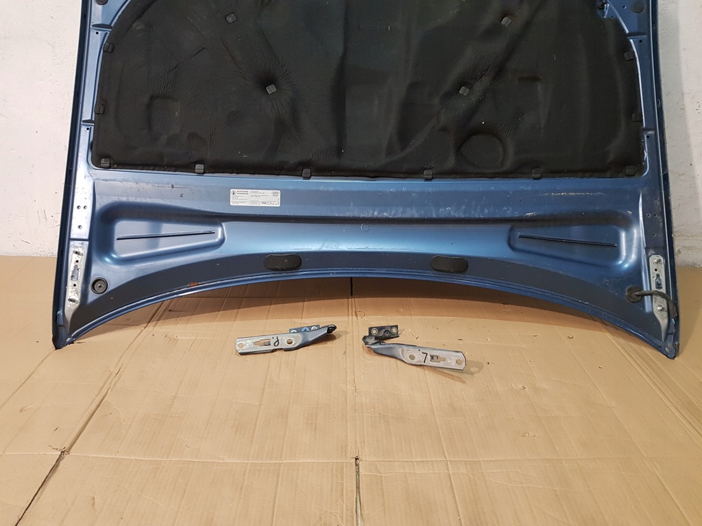 фото №11, Капот кришка двигуна audi a4 b6 eur lz5w 01r