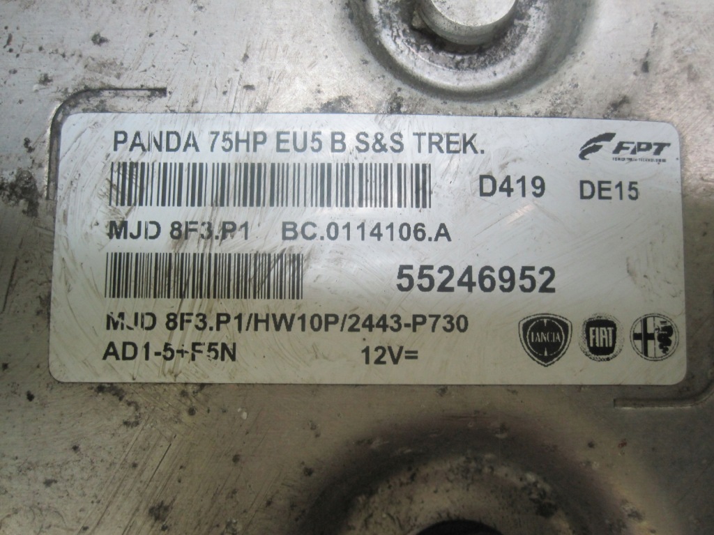 Panda iii 13r бортовий комп'ютер блок керування двигуна 55246952 Недорого