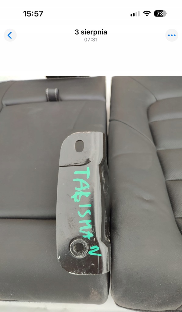 фото №14, Заднє сидіння сидіння спинка задня renault talisman lift хетчбек