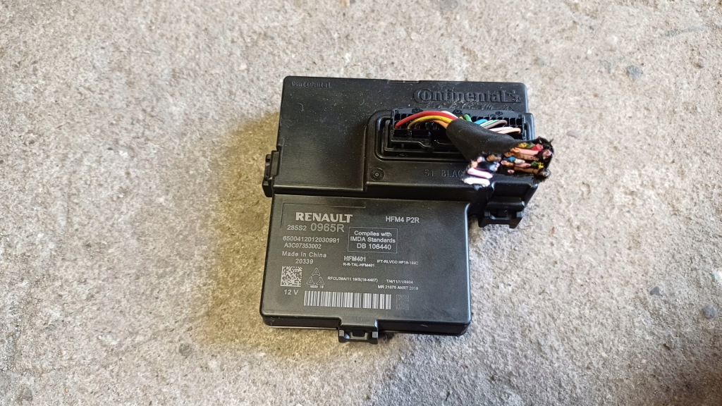 фото №1, Renault arkana блок керування модуль 285s20965r