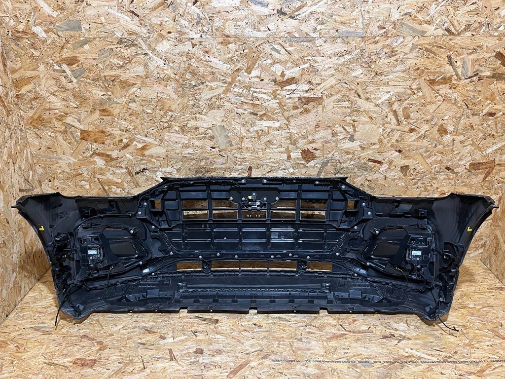 фото №7, Audi q5 80a lift 22r ly9b капот + бампер перед + pas передний радиатор oem