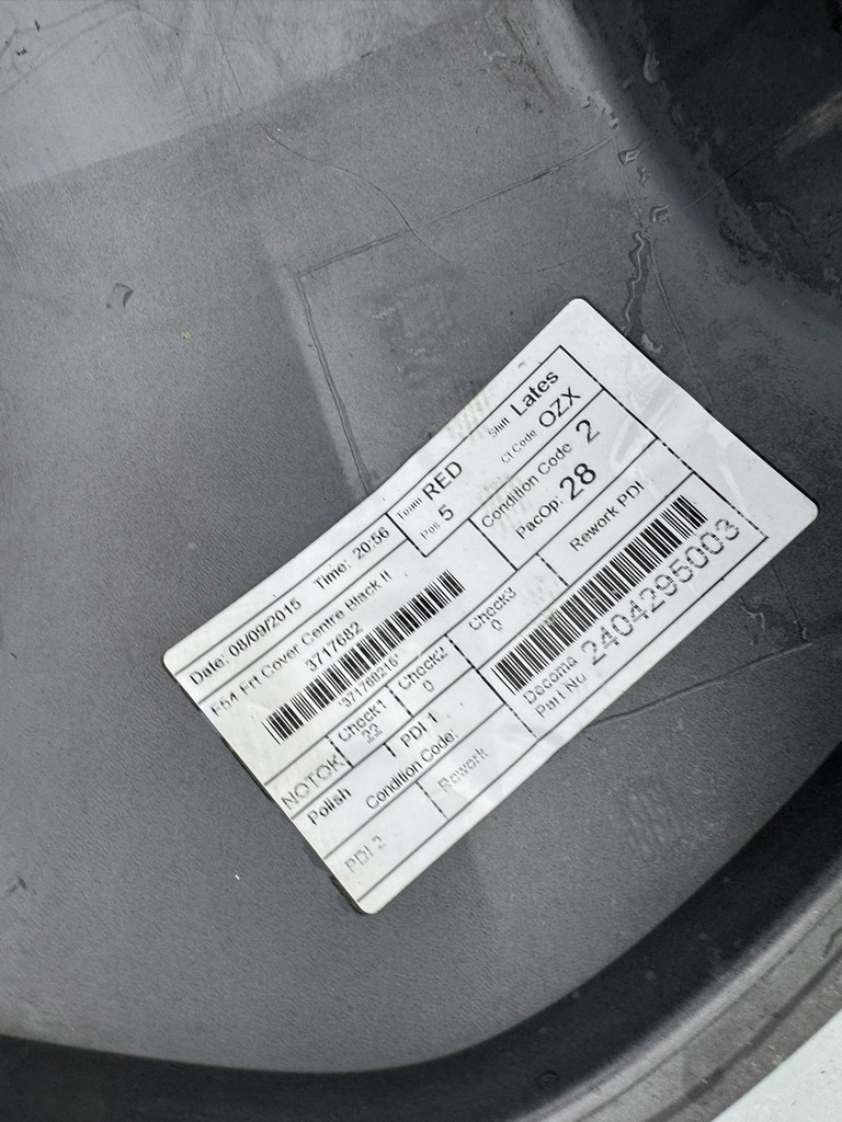 фото №14, Mini clubman 2 ii f54 15r- накладка молдинг бампера перед передня 7376365