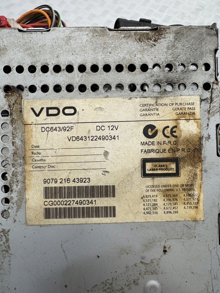 Радіо cd subaru forester 2 sg Зі Шроту