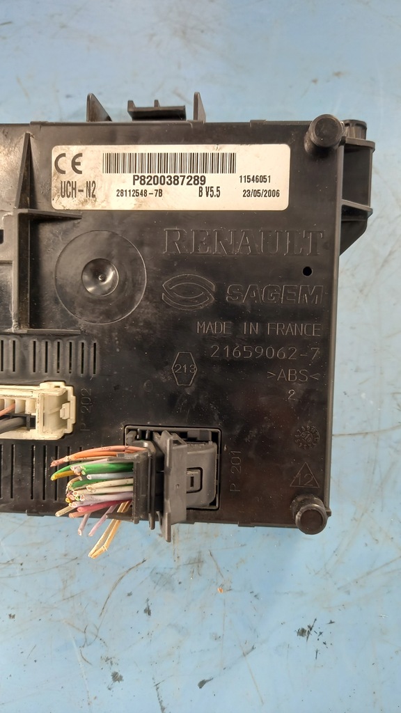 фото №2, Модуль bsi renault clio iii 06r