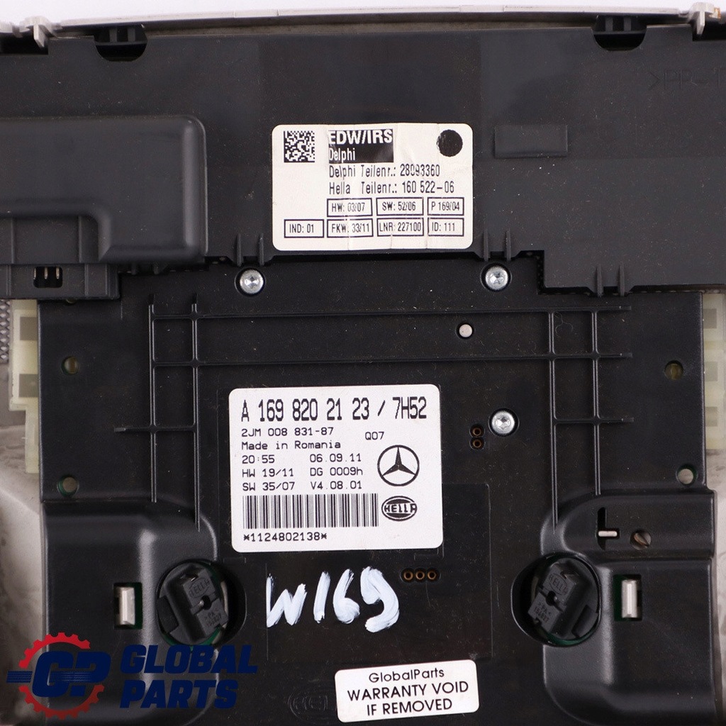 фото №11, Mercedes w169 w245 лампа стельовий a1698202123