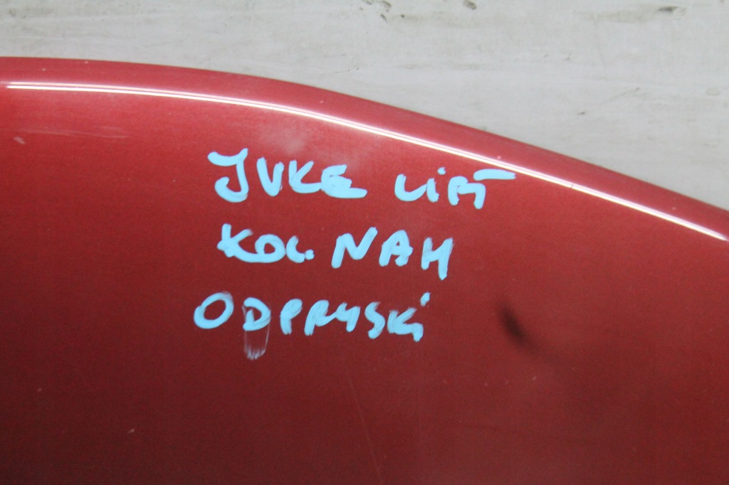 Капот крышка двигателя nissan juke f15 рестайлинг  kol. nah 14-19 с Разборки