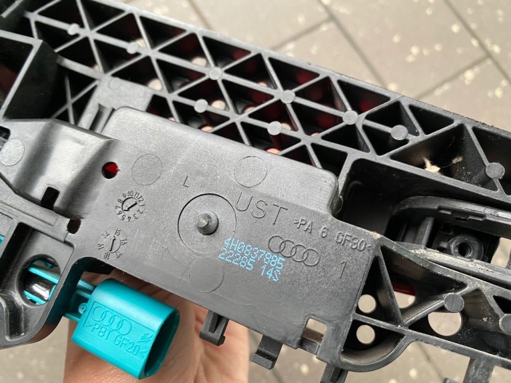 фото №6, Ручка дверь левая audi a7 4g lz3m левый задняя