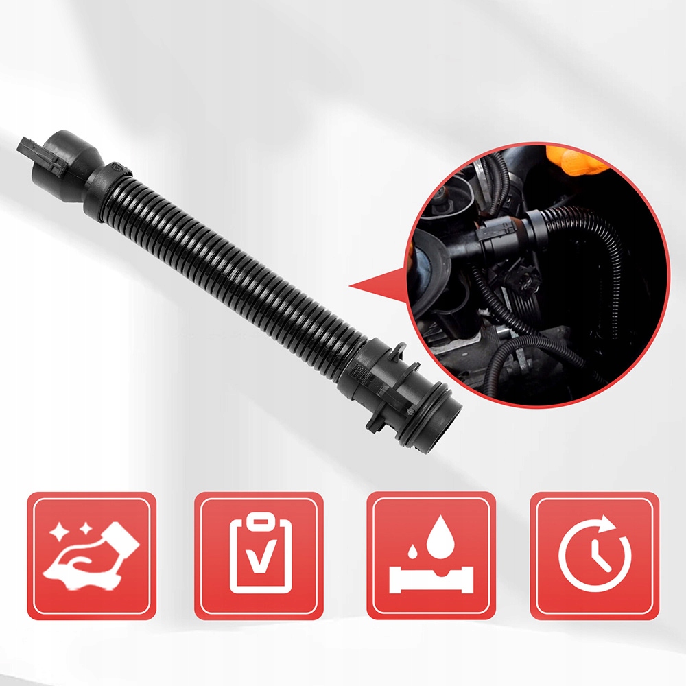 Шланг трубка вентиляція картера do bmw n47 n57 seria 1/3/5/6/7 x1 x3 x5 Київ