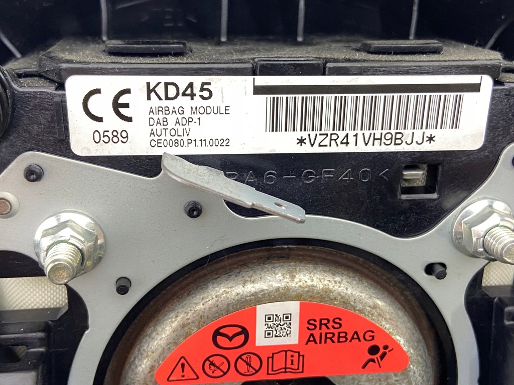 фото №8, Подушка подушка безопасности с руля водителя mazda cx5 cx-5 i 2012-2017r.