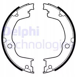 фото №2, Delphi ls2106 набір колодка гальмівних
