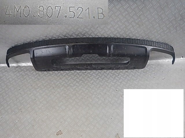 Купити Audi q7 s line 15- спойлер дифузор бампера задня