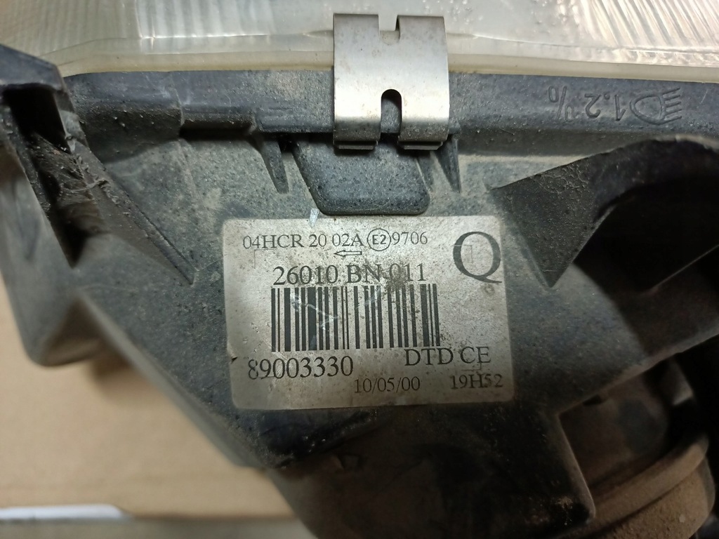 фото №6, Лампа перед права nissan almera n16 89003330