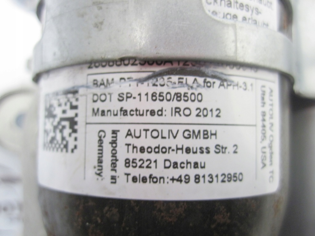 фото №5, Bmw f10 13r подушка безпеки подушка пасажира 611012001b