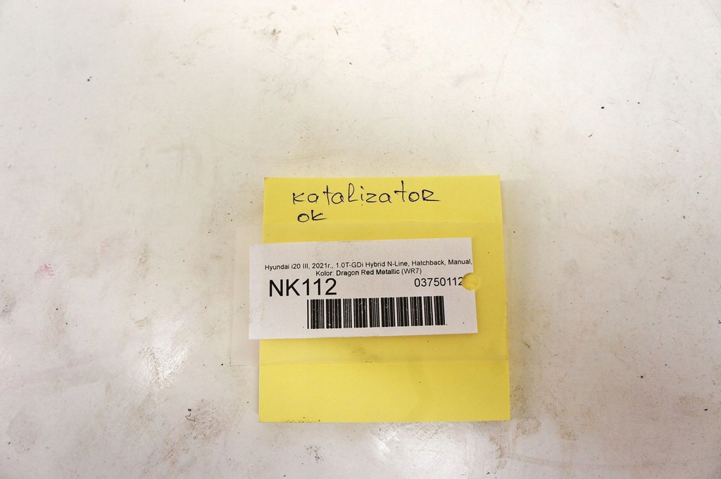 фото №5, Nk112 hyundai i20 iii 1.0i катализатор 289p0-07fj0