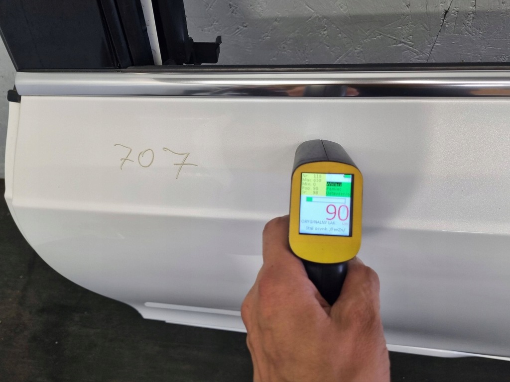 фото №8, Volvo xc90 ii дверь левая задние левый задняя лак 707 idealne