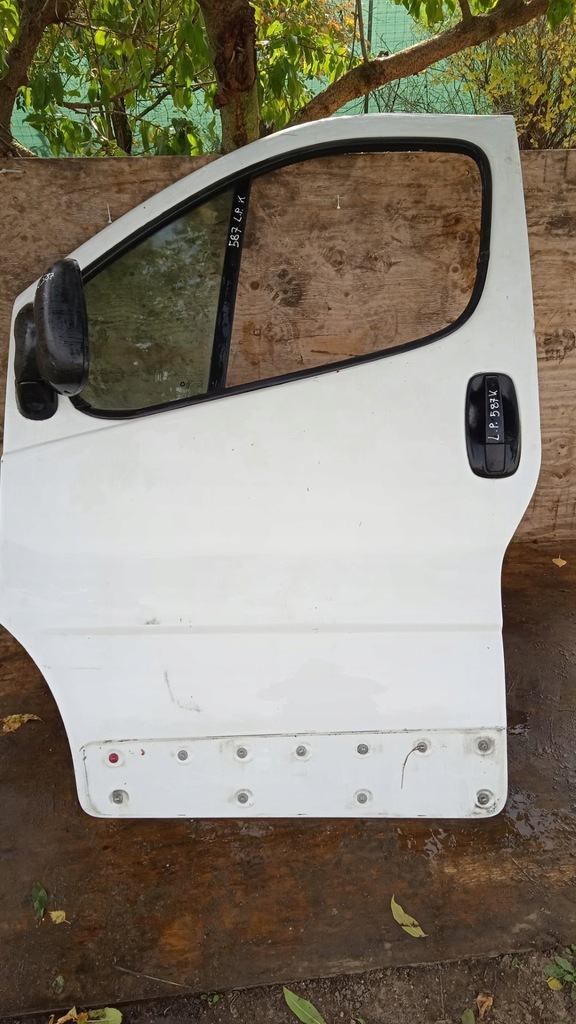 фото №1, Opel vivaro i fl дверь перед левый белый