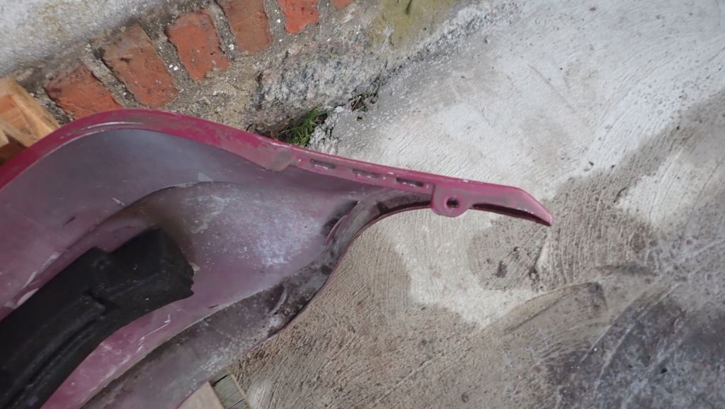 Бампер задний  mercedes a klasa w168 97-01r цвет 381 Недорого