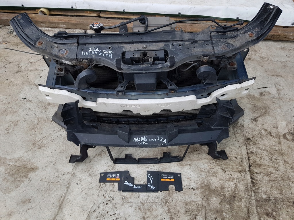 фото №1, Pas передній радіатор mazda 6 gj 2.2 d