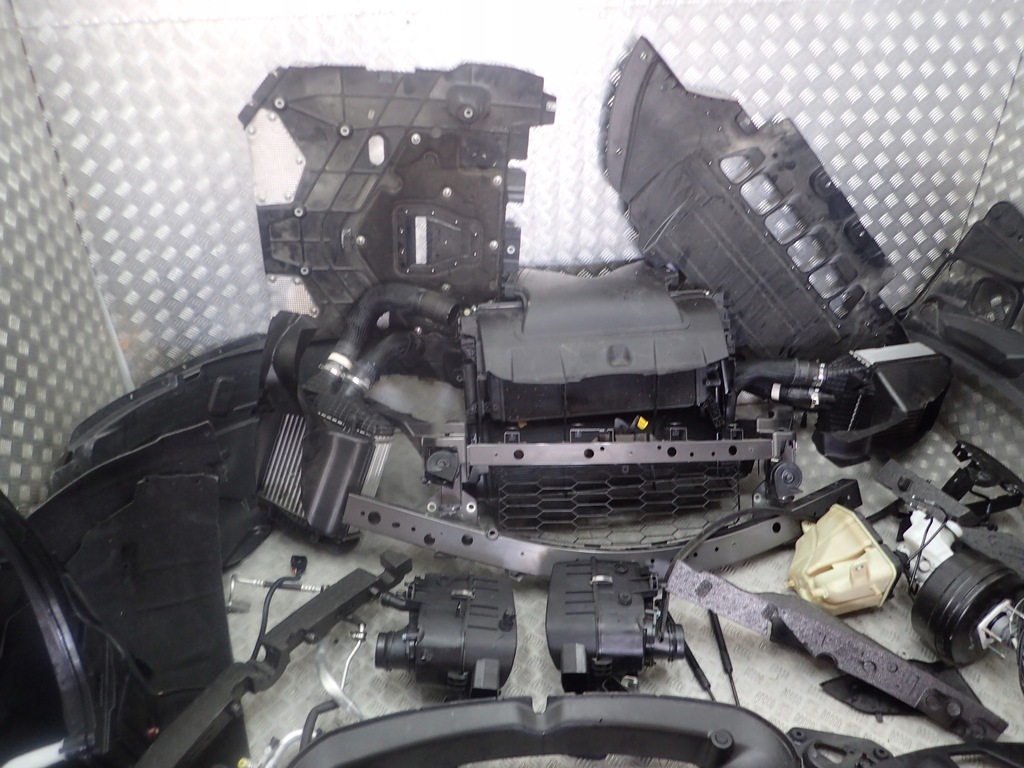 фото №8, Maserati ghibli trofeo 3.8 fl lift kompletny перед капот бампер радіатор