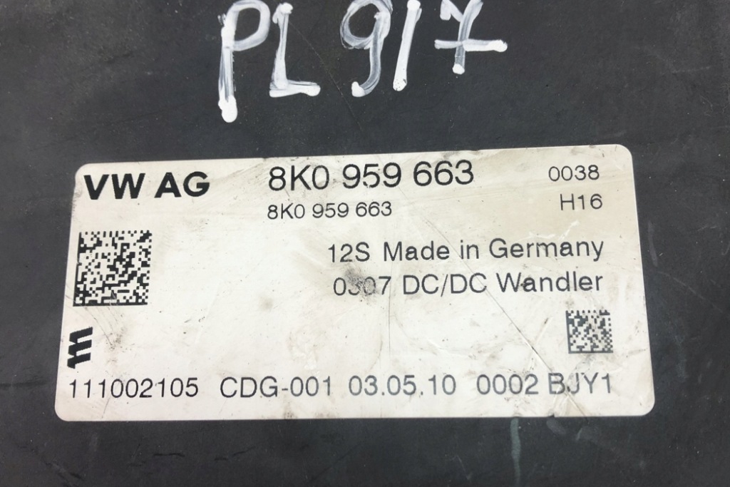 фото №1, Блок управления audi q3 8u 8k0959663 2014