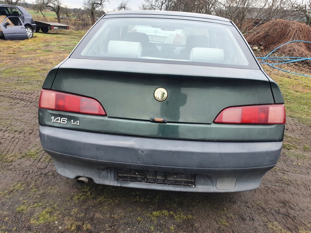 фото №14, Капот перед передняя alfa romeo 146 96 rok крышка двигателя зелёный целая