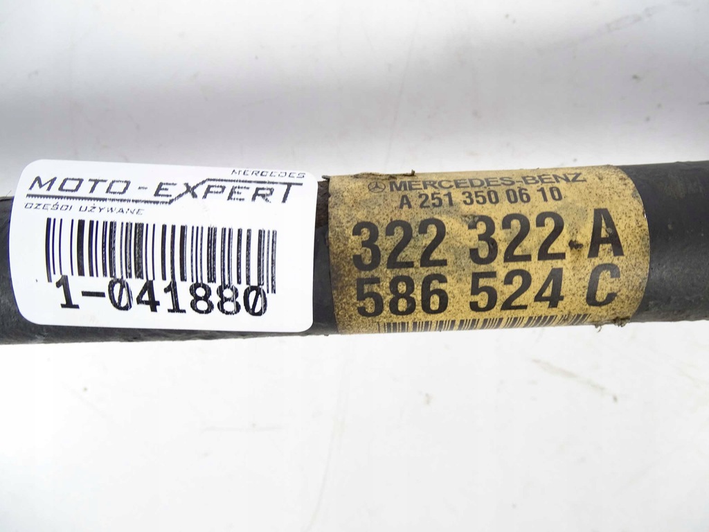 фото №4, Mercedes r klasa w251 приводной вал półośka правый задняя