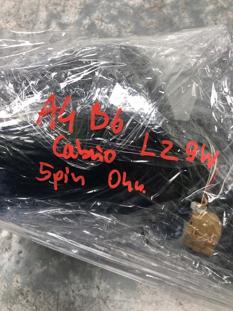 фото №9, Дзеркало праве 5 pin audi a4 b6 cabrio lz9w