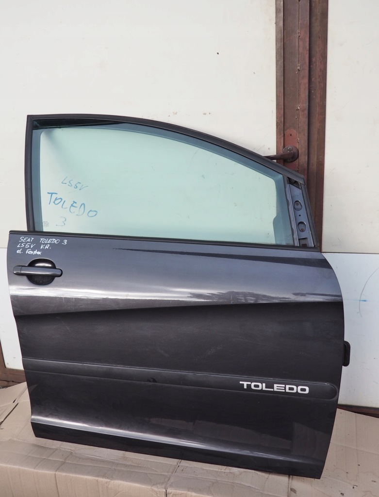 фото №1, Seat toledo 3 двері праве перед передні колір ls5v