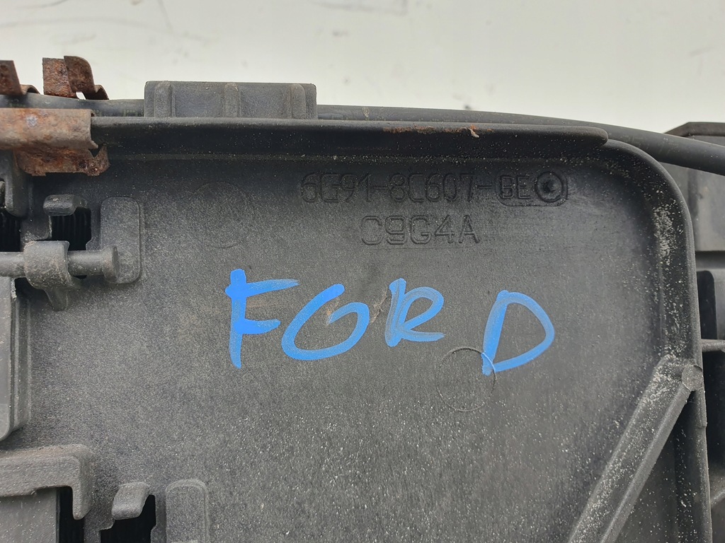 фото №3, Land rover freelander 2 06- 2.2 td4 pas передній вентилятор радіатор