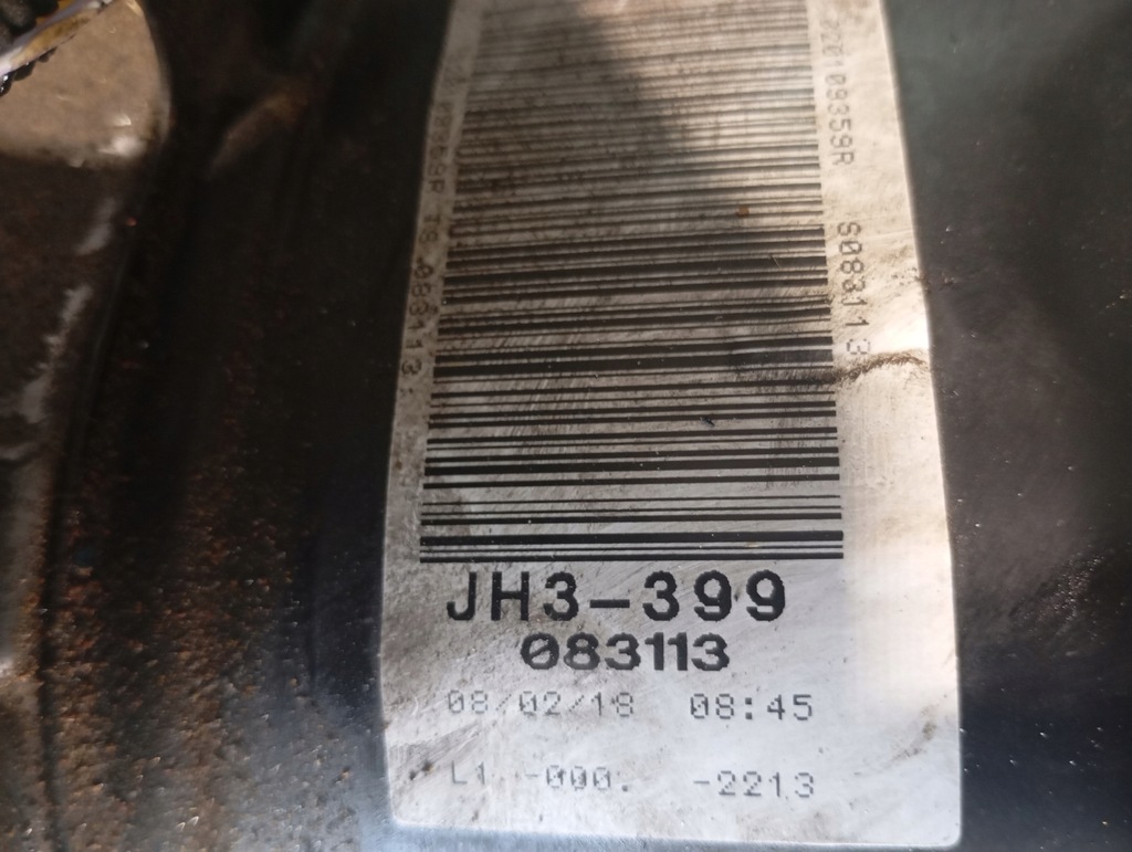 фото №6, Коробка передач передач renault clio iv dacia sandero stepway logan 0.9 tce jh3399