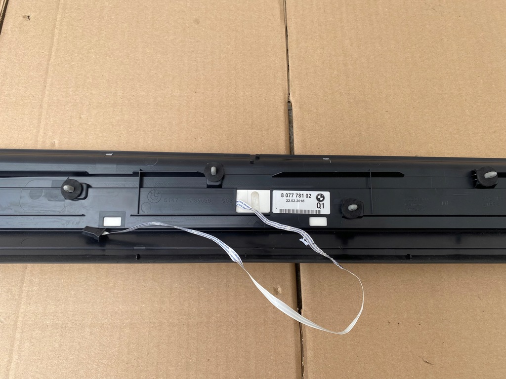 фото №6, Защита порог накладка молдинг dekor левая 8 g14 m850i 8077781