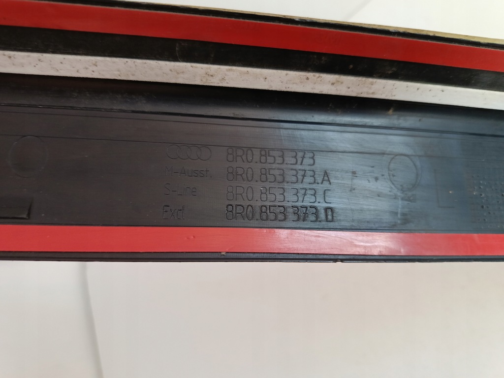 фото №9, Молдинг накладка порог перед левый 8r0853373g audi q5 sq5