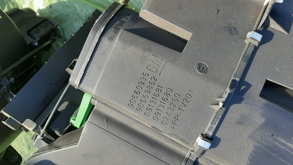 фото №9, Обігрівач повітродувка opel zafira a i 90560935 24464033