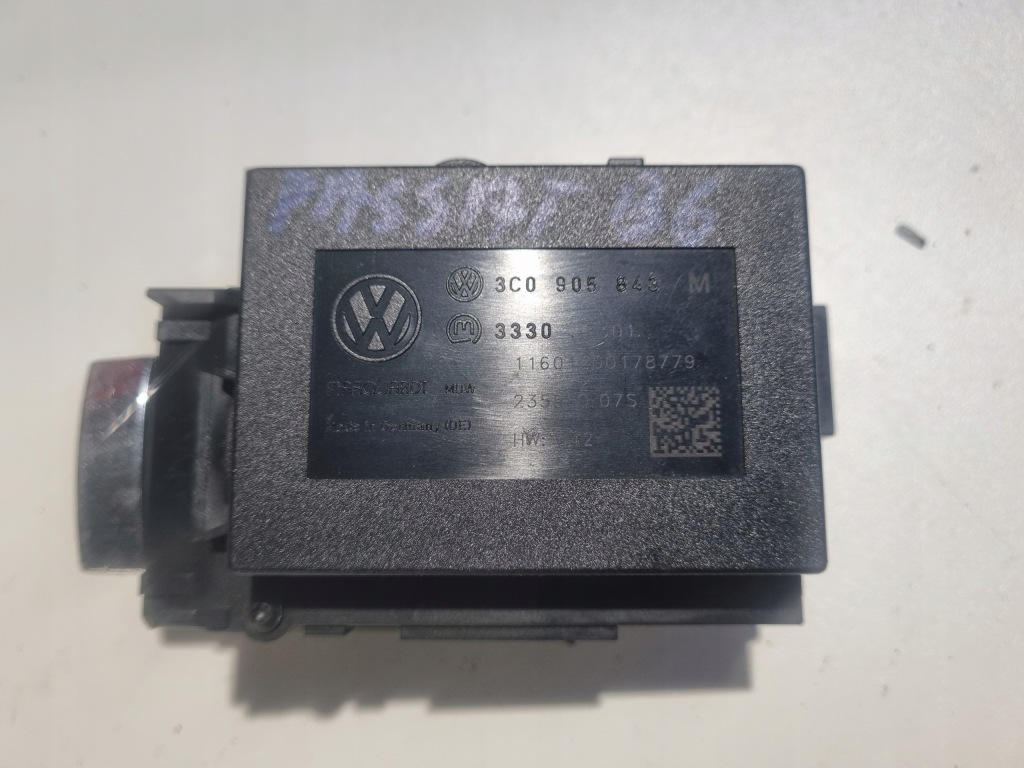 фото №2, Passat b6 замок запалювання ключ 3c0905843m