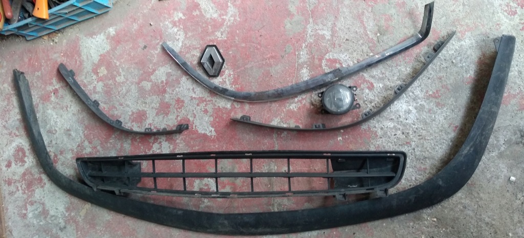 фото №1, Renault laguna lift хром бампер передний перед