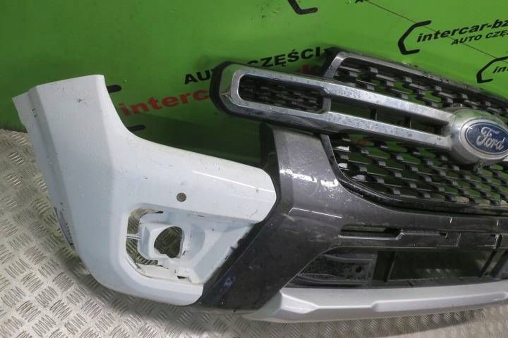 фото №3, Ford ranger iv 2022 2023 решітка радіатора радар бампер передній