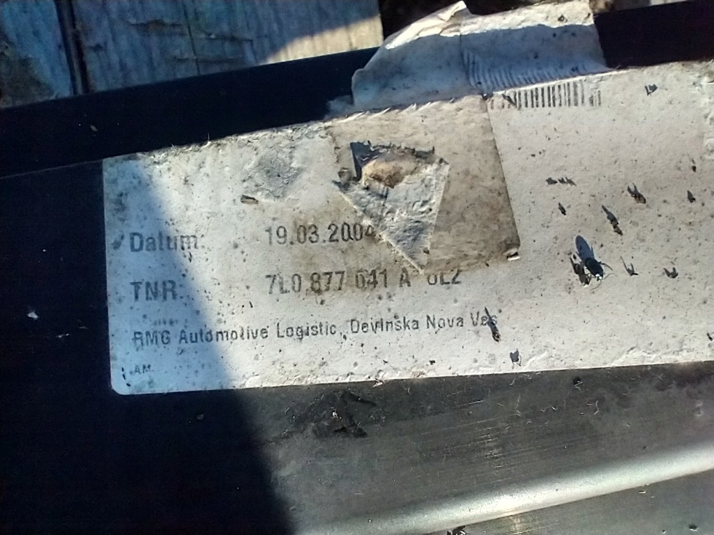 фото №15, Vw touareg 7l porsche cayenne люк kompletny 7l0877041a