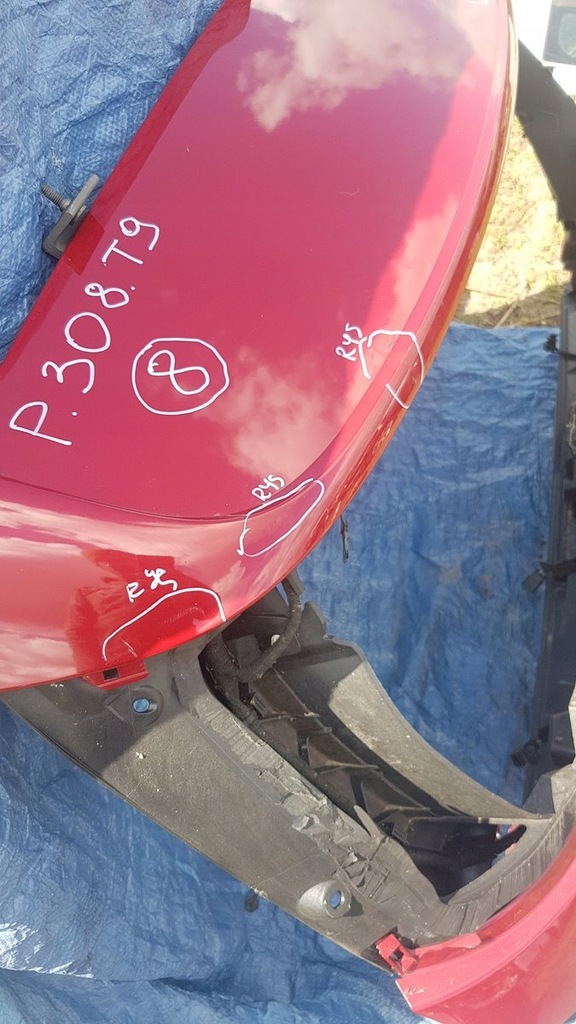 фото №5, Крышка багажника багажника peugeot 308 t9 hb