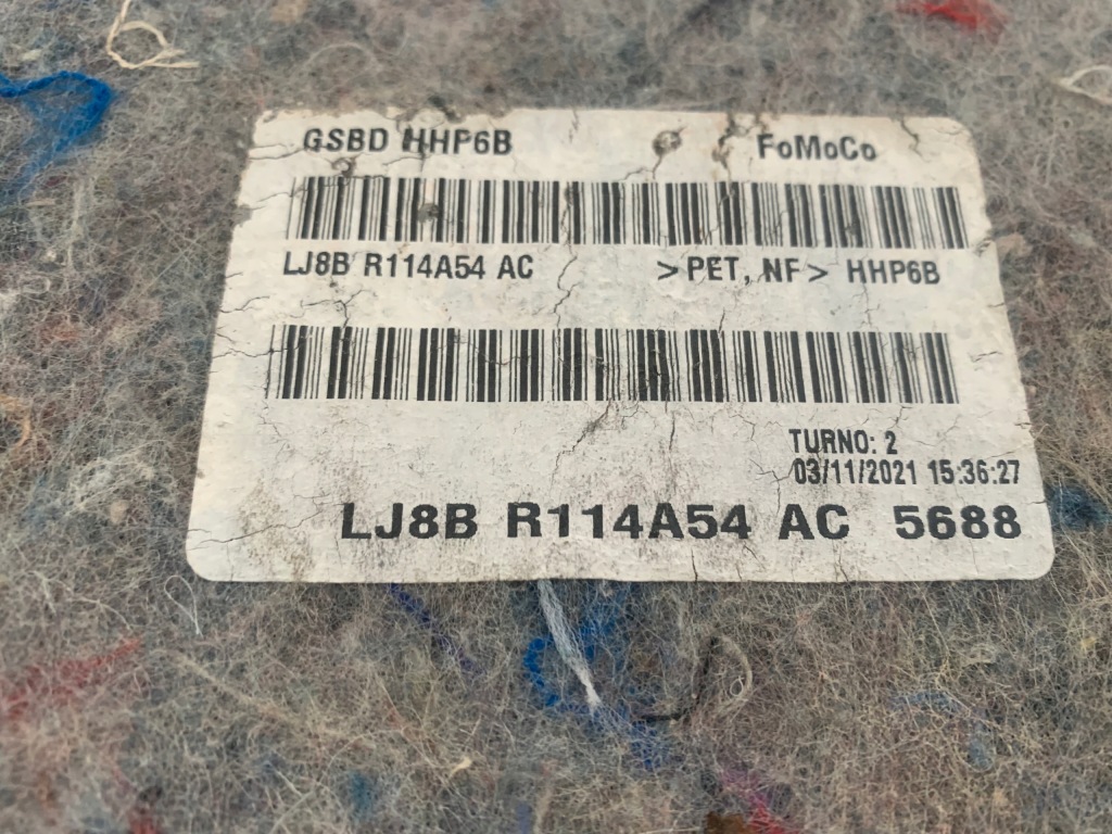 фото №14, Ford mustang mach-e 2021r 75.7kwh wykłdzina підлога багажника оригінал