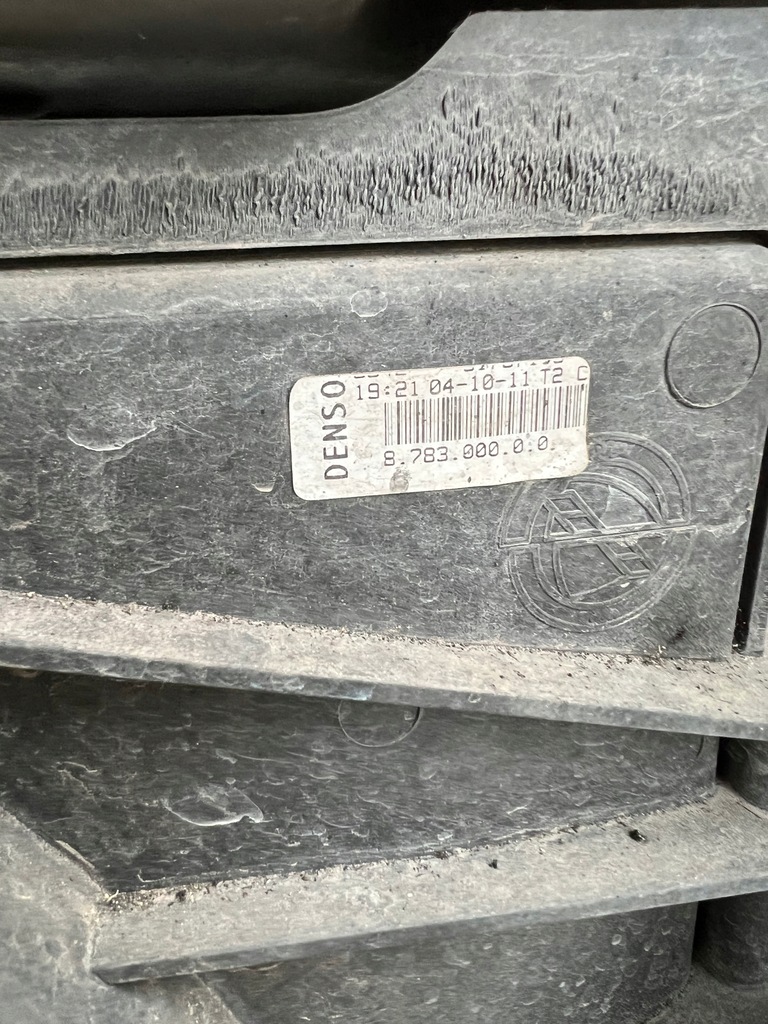 фото №10, Pas передний радиатор fiat 500 1.3 d