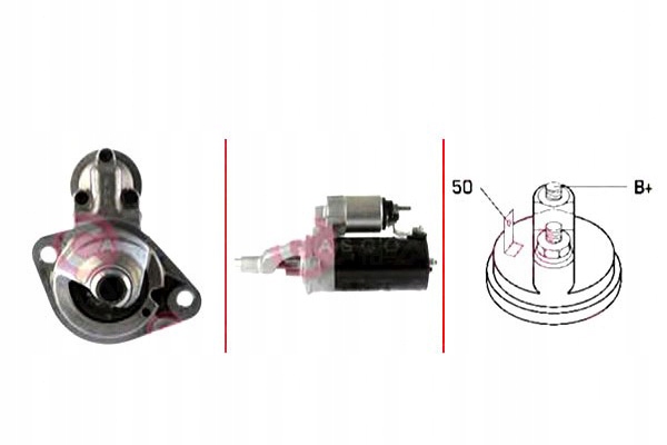 Купить Casco стартер audi a4 2.5 tdi 8d2. b5