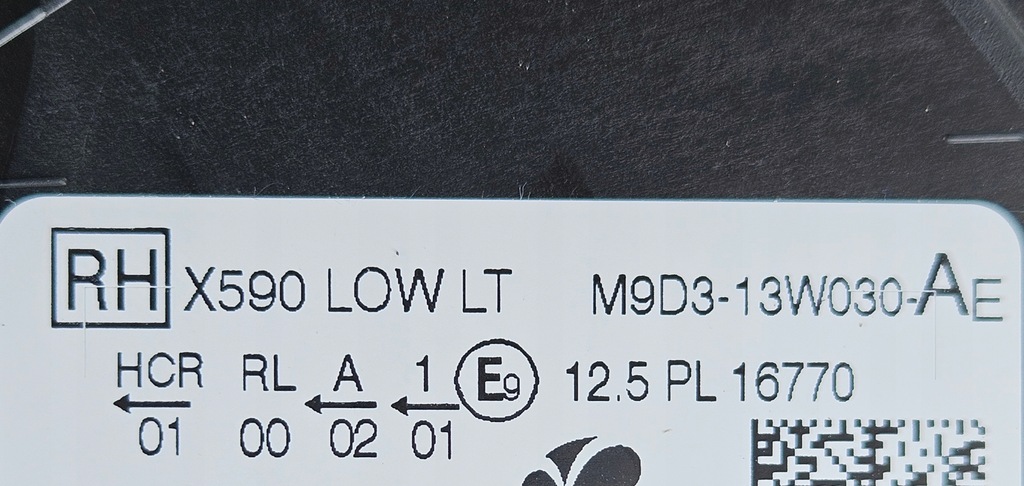 фото №7, Jaguar i-pace i pace x590 18-24 лампи ліва i права led low