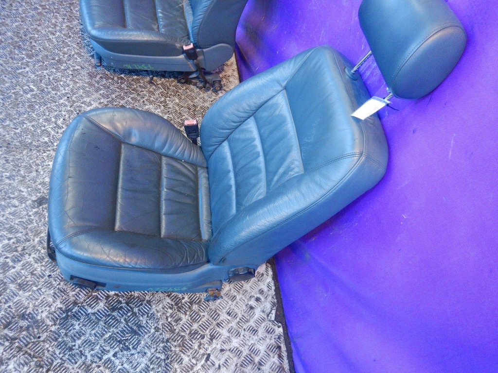 фото №7, Audi a6 c5 сидіння комплект перед правий i лівий пасажир водій eu шкіра