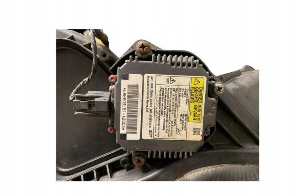 фото №9, Лампа ліва передня honda cr-v ii rd_ 33150swwg1 2.2l дизель 103kw 2007